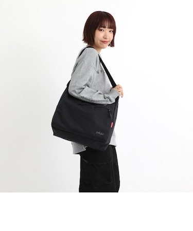 Bed-Stuy Shoulder Bag (LG) Nylon Tussah Quill