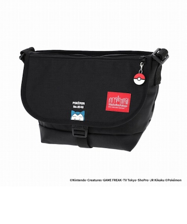 Nylon Messenger Bag JR Flap Zipper Pocket Pokemon Kabigon