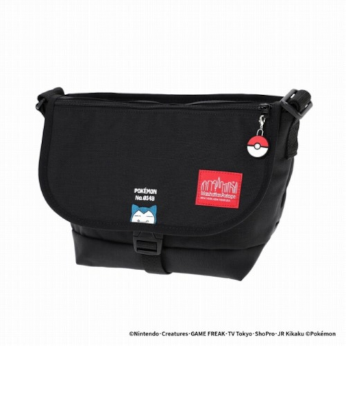 Nylon Messenger Bag JR Flap Zipper Pocket Pokemon Kabigon