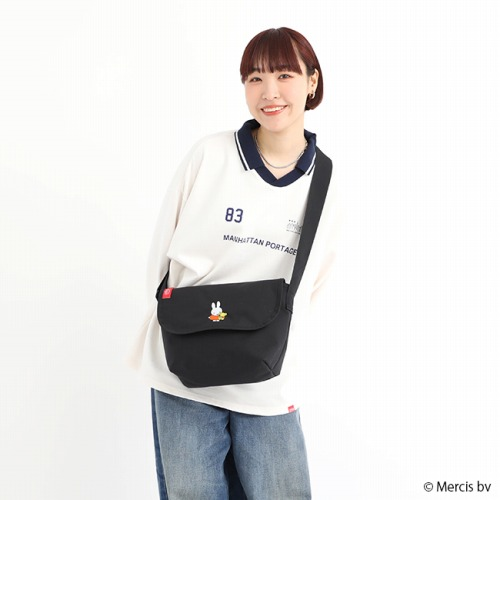 Nylon Messenger Bag JR 500D CORDURA miffy 70th｜マンハッタン