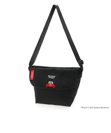 Nylon Messenger Bag Back Pocket W/ Divider Magnet 500D CORDURA SESAME ST