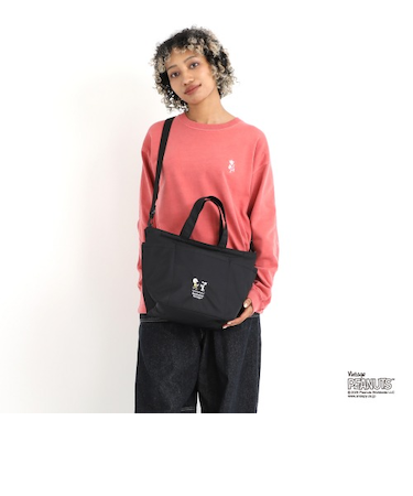Whitestone Tote Bag Flight Nylon Backing PEANUTS25