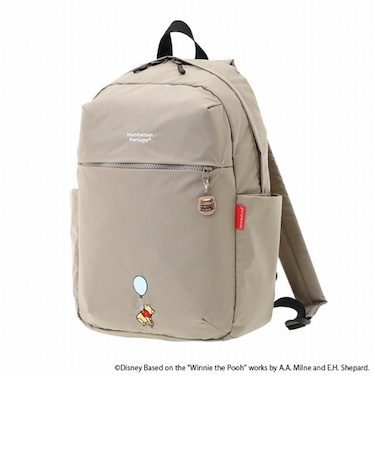 Queensboro Backpack Nylon Tussah Quill 25 / POOH