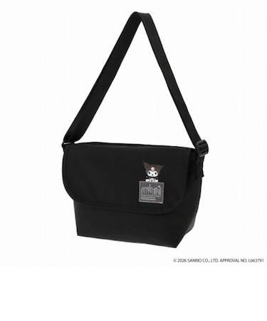 CASUAL MESSENGER SLIM 500D CORDURA KUROMI