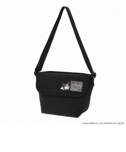 NYLON MESSENGER BAG 500D CORDURA KUROMI