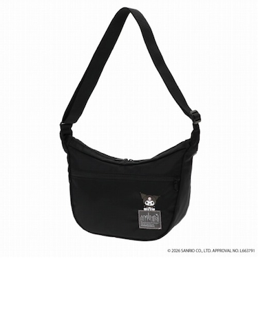 DUET SHOULDER BAG FLIGHT NYLON BACKING KUROMI