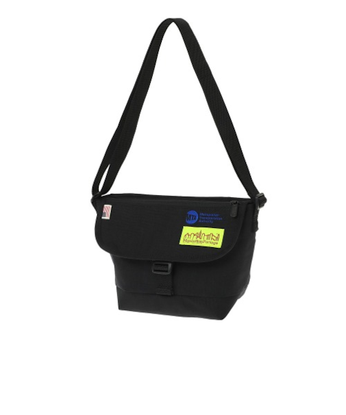 NYLON MESSENGER BAG FZP LVL MTA