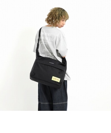 VERRAZZANO SHOULDER BAG CORDURA GRINZA IRONWOOD