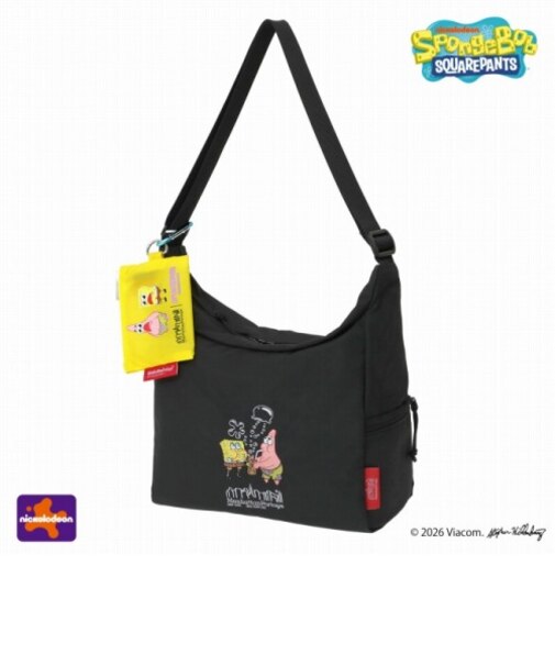 BED-STUY SHOULDER BAG CORDURA RIPSTOP POLYESTER / SPONGE BOB