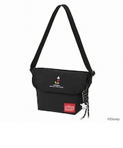 NYLON MESSENGER BAG BACK POCKET W/ DIVIDER MAGNET / MICKEY / 26