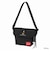 NYLON MESSENGER BAG BACK POCKET W/ DIVIDER MAGNET / MICKEY / 26