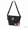 NYLON MESSENGER BAG BACK POCKET W/ DIVIDER MAGNET / MICKEY / 26