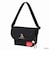 NYLON MESSENGER BAG JR BACK POCKET W/ DIVIDER MAGNET / MICKEY / 26