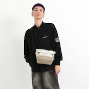 NYLON MESSENGER BAG NYLON TUSSAH RIPSTOP NYLON / GERRY
