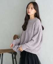 シャイニーベロアチュニック