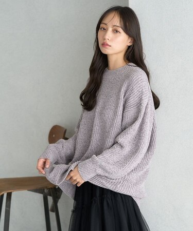 シャイニーベロアチュニック