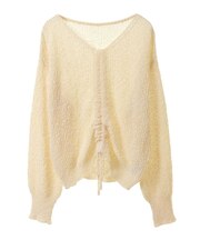 ドロストニットプルオーバー