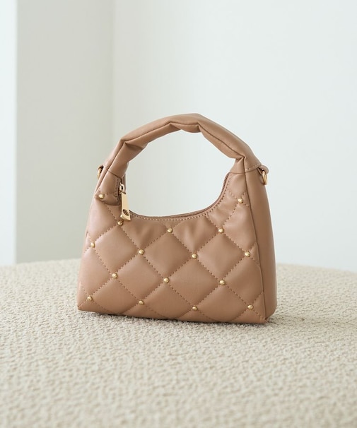 スタッズキルトバッグ