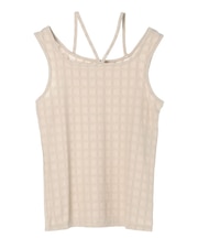 前後2wayタンクトップ