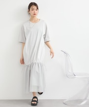 メッシュドッキングワンピース