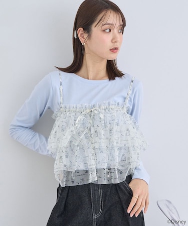 シンデレラ/総柄プリントマルチビスチェ