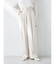 タックストレートパンツ