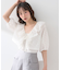 ラッフルカットショートボレロ