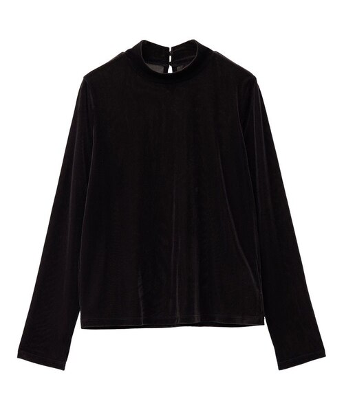 【美品】 ビアズリー ベロアリブシアープルオーバー ワイドシルエット シアーベロアプルオーバー｜アースミュージックアンドエコロジー