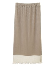 シャイニーチュールスカート