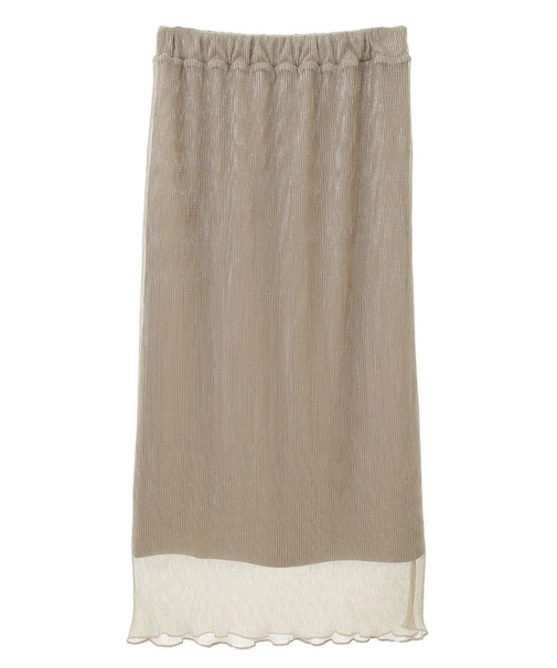 シャイニーチュールスカート