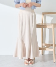 サイドリブパネルラインマーメイドスカート