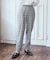 裏起毛テーパードパンツ