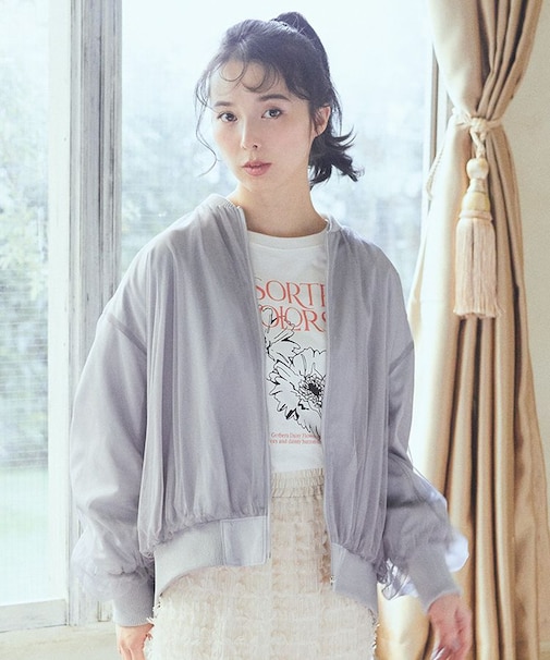 チュールレイヤードMA-1