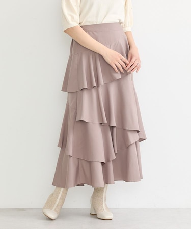 ランダムティアードスカート
