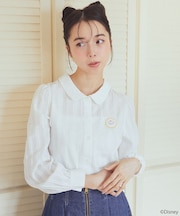 Disney/Marie/ワッペンブラウス