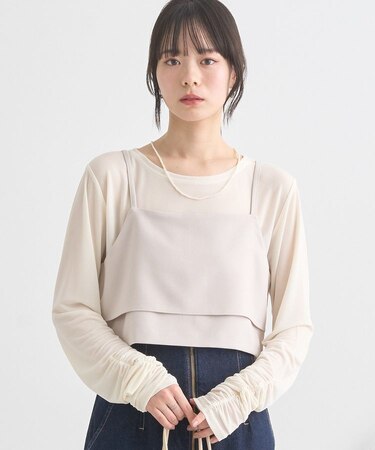 前後2wayビスチェ