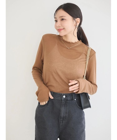 シアーリブプルオーバー