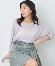 ラメシアースリーブプルオーバー