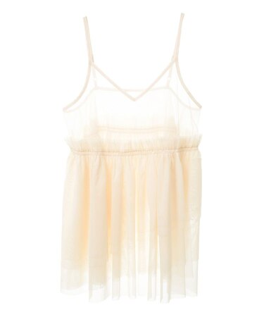 チュールティアードチュニック