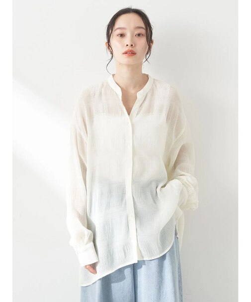 クシュクシュシアーシャツ