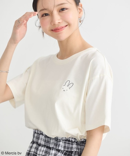 miffy/earth ミッフィーフレンズレギュラーT