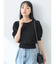 アーガイルスカシパールニットプルオーバー