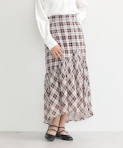 イレヘムチェックスカート