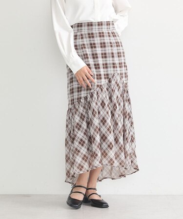イレヘムチェックスカート