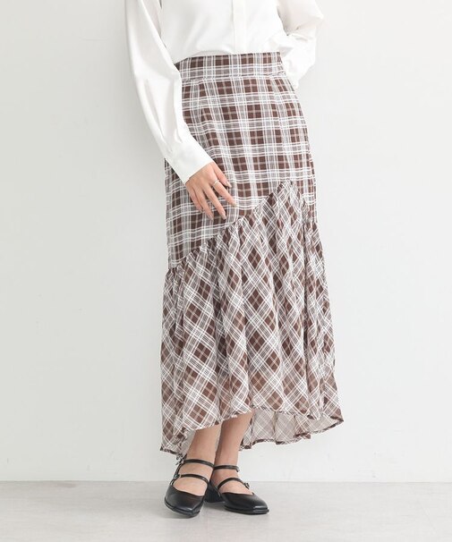 イレヘムチェックスカート
