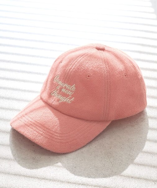 メッセージ刺繍パイルキャップ