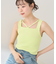 レイヤードニットタンクトップ