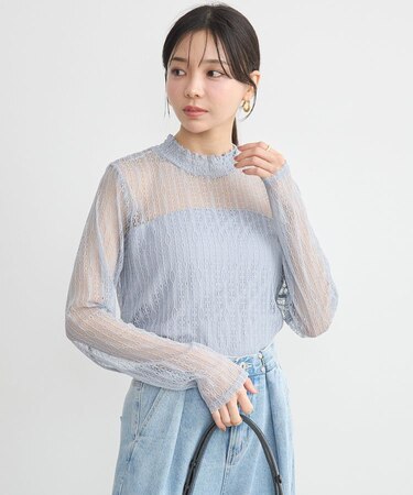 レースドッキングプルオーバー