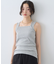 レイヤードカットタンクトップ
