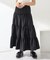スリットリボンティアードスカート